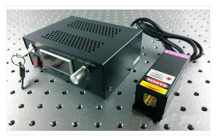 405nm 100mW Multimode Blue Fiber Coupled Laser With High Output Stability